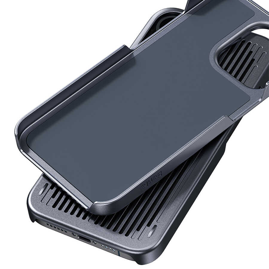 Apple iPhone 13 Pro Max Case Benks Bizzard Cooling Feature Gaming Phone Case Gray