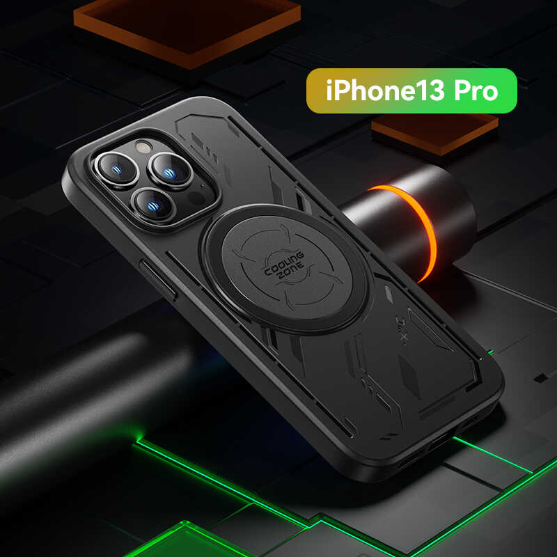 Apple iPhone 13 Pro Max Case Benks Anti-Heating Magnetic Gaming Phone Case Black