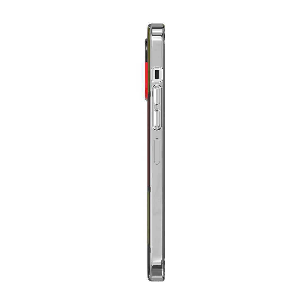 Apple iPhone 13 Pro Max Kılıf Çift IMD Baskılı Lisanslı Switcheasy Artist Mondrian Kapak Sarı