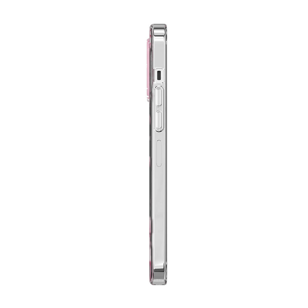 Apple iPhone 13 Pro Max Kılıf Çift IMD Baskılı Lisanslı Switcheasy Artist Sakura Kapak Pembe