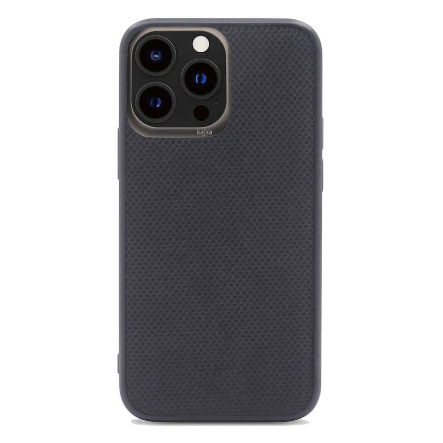 Apple iPhone 13 Pro Max Kılıf Kajsa Preppie Serisi Dark Kapak NO4