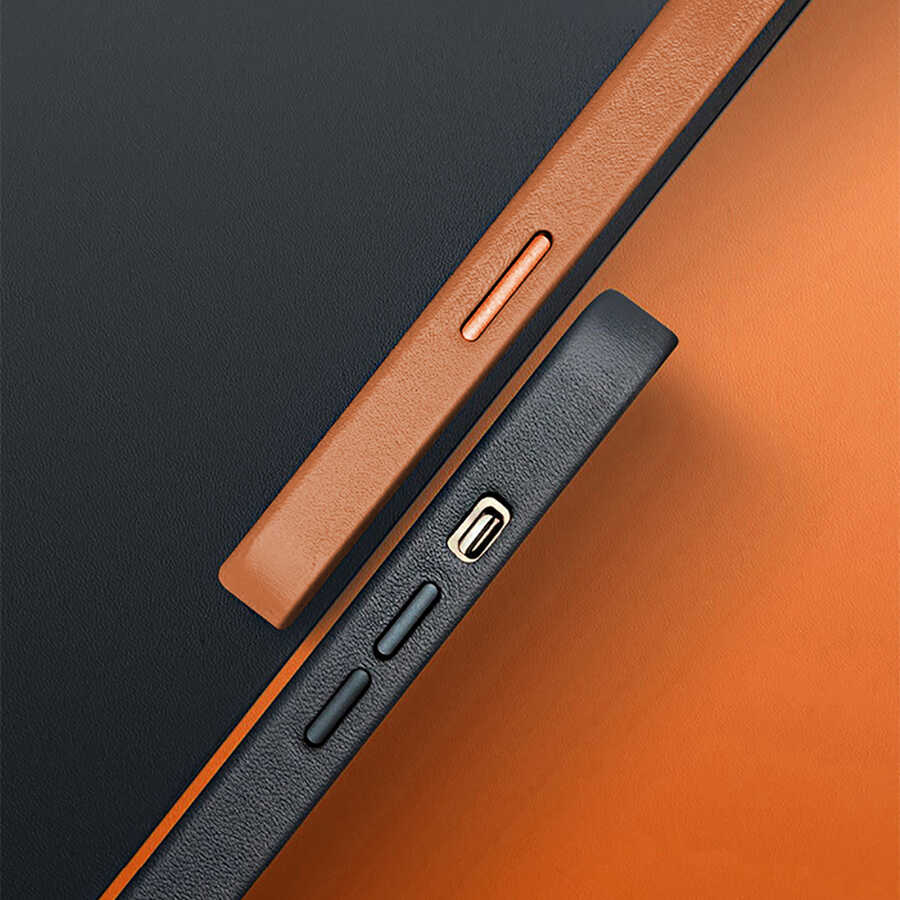 Apple iPhone 13 Pro Max Case Wiwu M-safe Magnetic Cover Brown