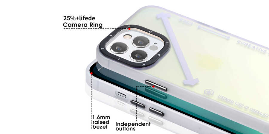 Apple iPhone 13 Pro Max Case YoungKit Fashion Culture Time Series Cover CL034 Arrow