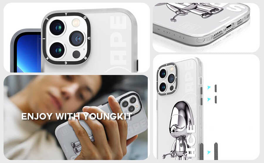 Apple iPhone 13 Pro Max Case YoungKit Classic Series Cover CL004 Triangle