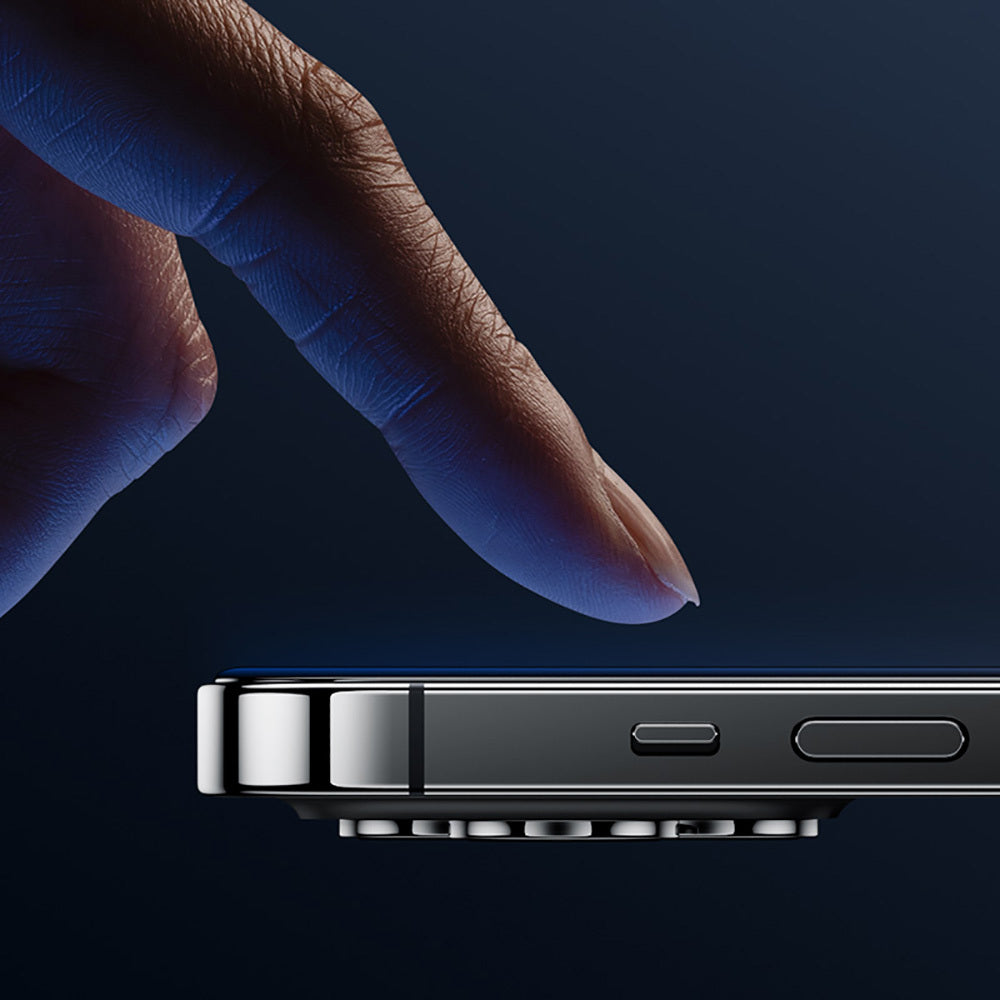 Apple iPhone 14 Benks Glass Warrior Cam Ekran Koruyucu Siyah