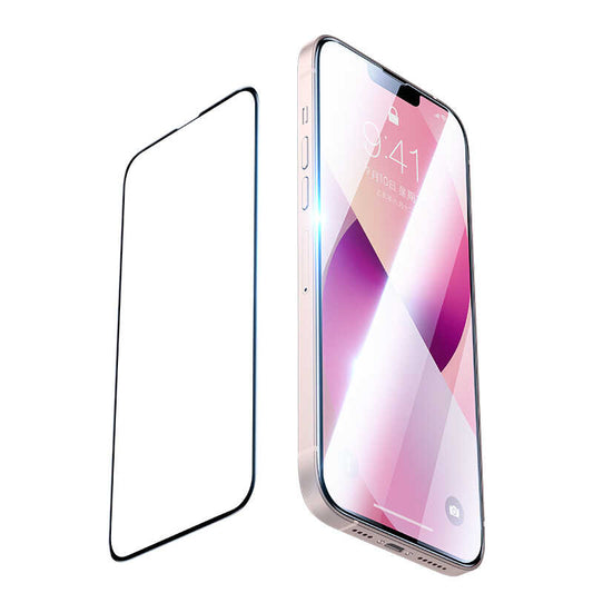 Apple iPhone 14 Benks Mat Ekran Koruyucu Parmak İzi Bırakmayan Oyunculara Özel Ekran Filmi Siyah