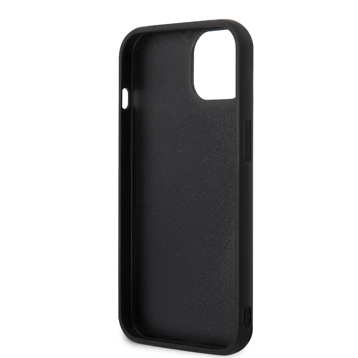 Apple iPhone 14 Case Karl Lagerfeld 3D Rubber Choupette Design Cover Black