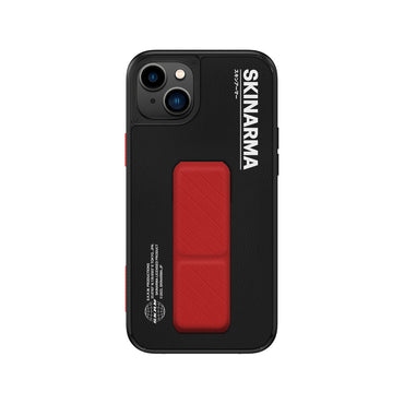 Apple iPhone 14 Kılıf SkinArma Standlı Deri Görünümlü Gyo Kapak Olive