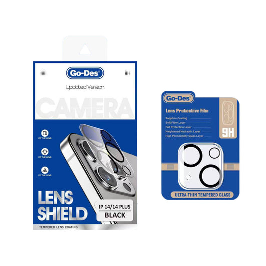 Apple iPhone 14 Plus Go Des Lens Shield CL-14 Kamera Lens Koruyucu Renksiz