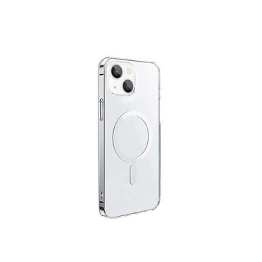 Apple iPhone 14 Plus Wiwu M-safe Şarj Özellikli Lens Korumalı Şeffaf Silikon Kapak