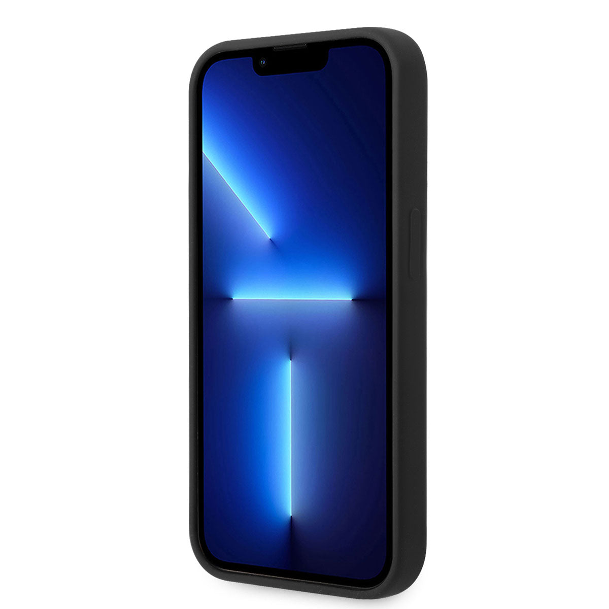 Apple iPhone 14 Pro Case GUESS Silicone Cover Black