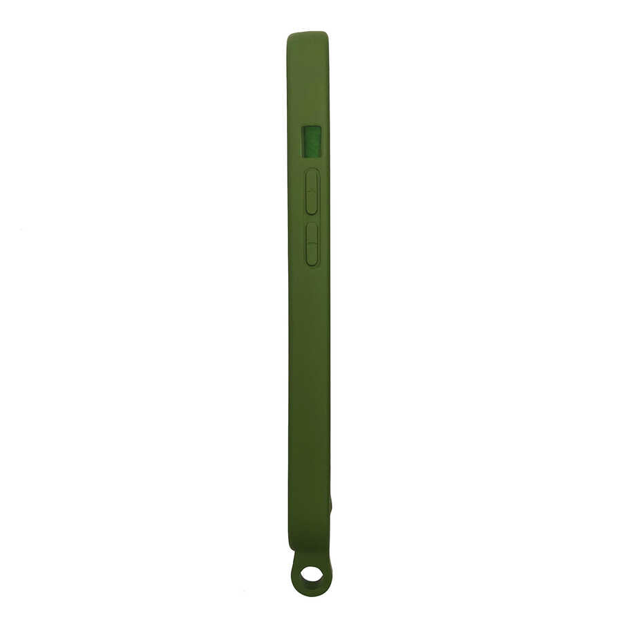 Apple iPhone 14 Pro Case Kajsa Missy And Match Classic Rope Strap Cover Green