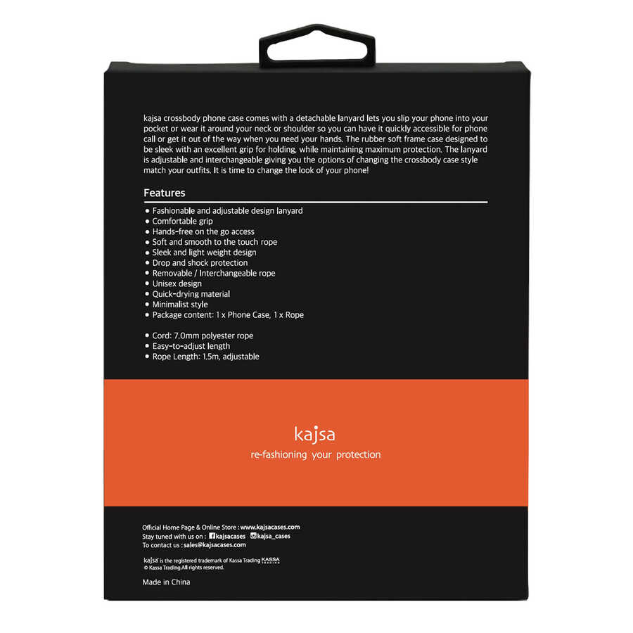 Apple iPhone 14 Pro Kılıf Kajsa Missy And Match Şeffaf Desenli İp Askılı Kapak Sarı