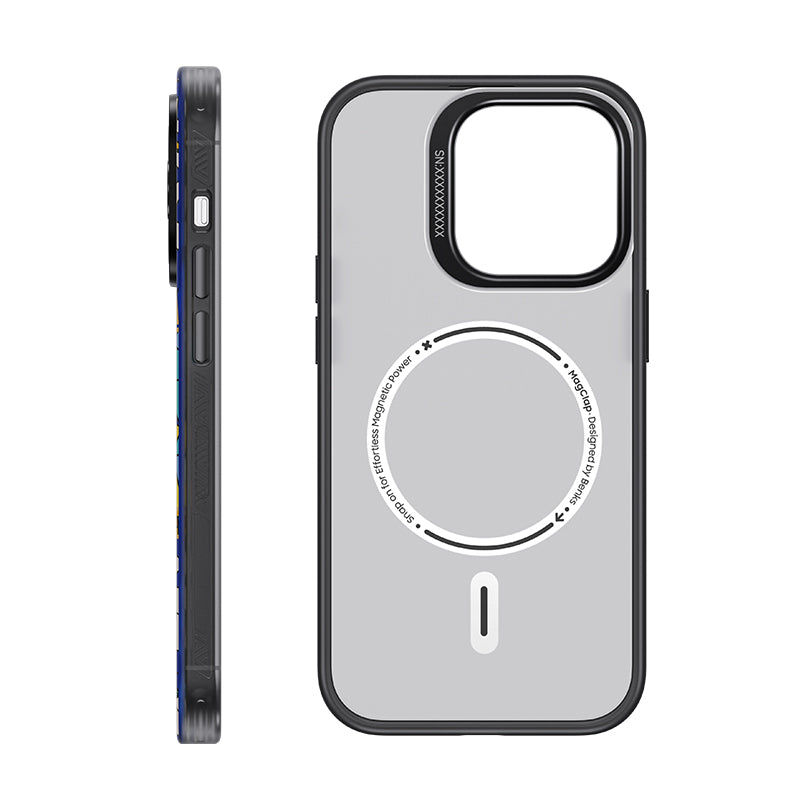 Apple iPhone 14 Pro Case M-safe Charging Feature Benks Casebang Memory & Meditation Cover White