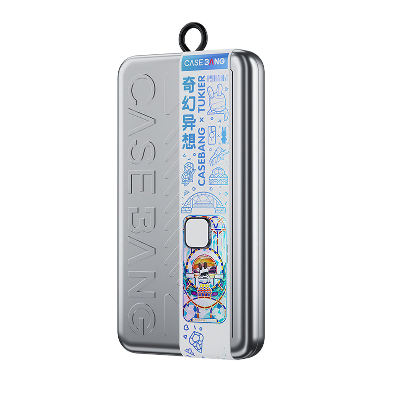 Apple iPhone 14 Pro Case M-safe Charging Feature Benks Casebang Memory & Meditation Cover White