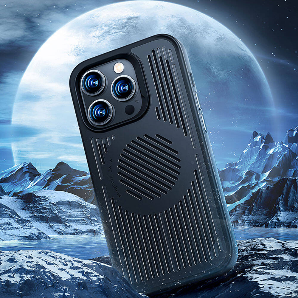 Apple iPhone 14 Pro Case M-safe Charging Feature Drop Resistant Cooler Benks Biliz Cover Black