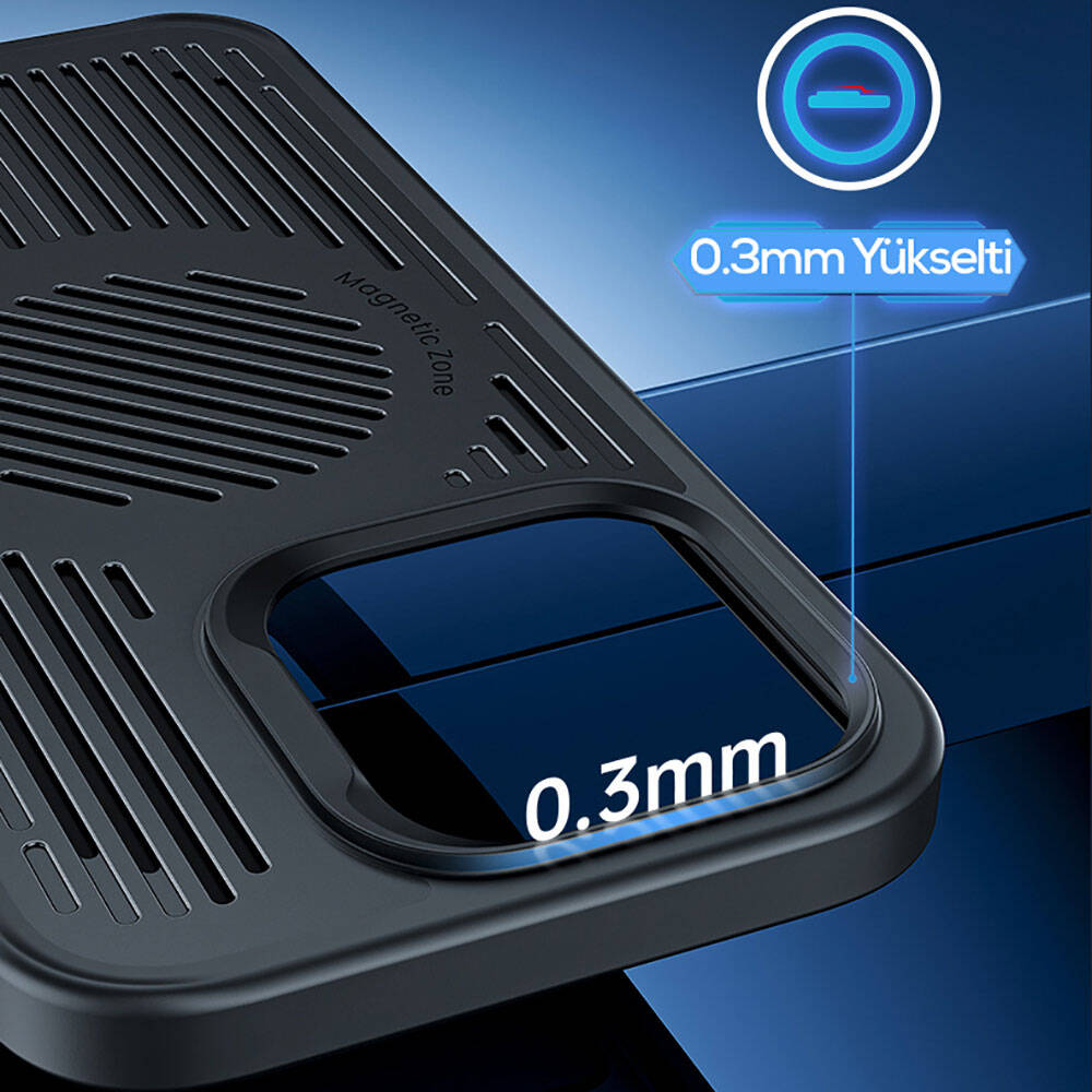 Apple iPhone 14 Pro Case M-safe Charging Feature Drop Resistant Cooler Benks Biliz Cover Black