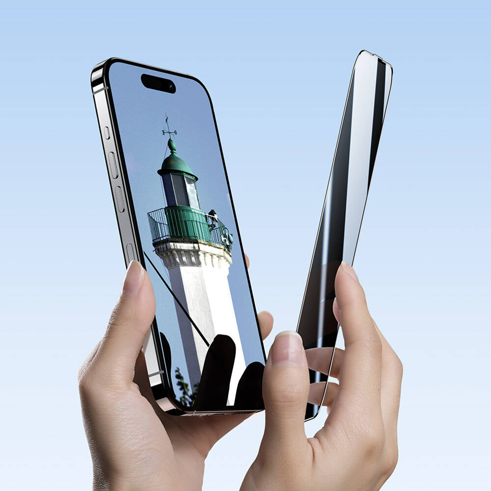Apple iPhone 14 Pro Max Benks Ultra Shield 0.4mm Screen Protector + Easy Application Tool Black