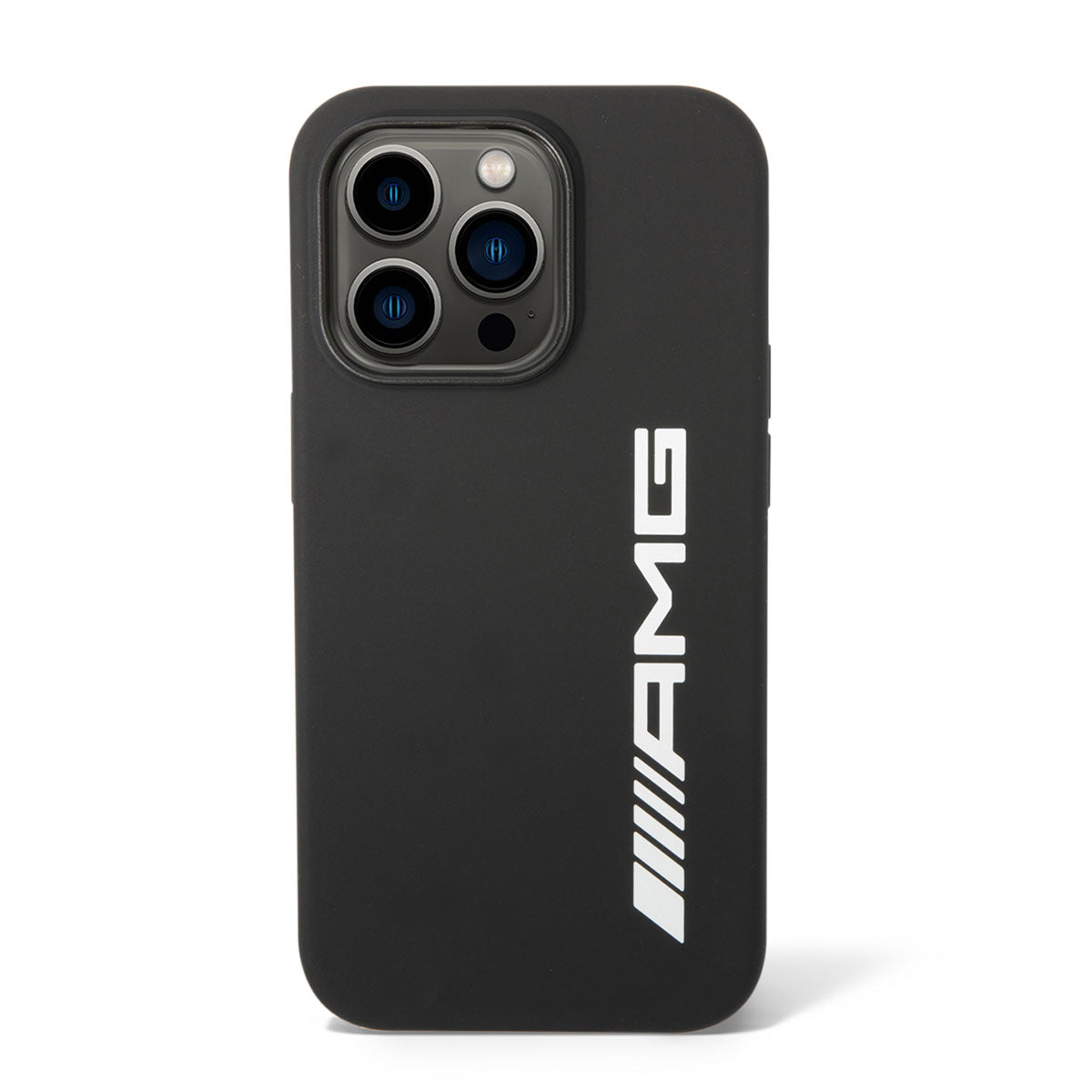 Apple iPhone 14 Pro Max Case AMG M-safe Charging Feature Large Logo Design Cover Black
