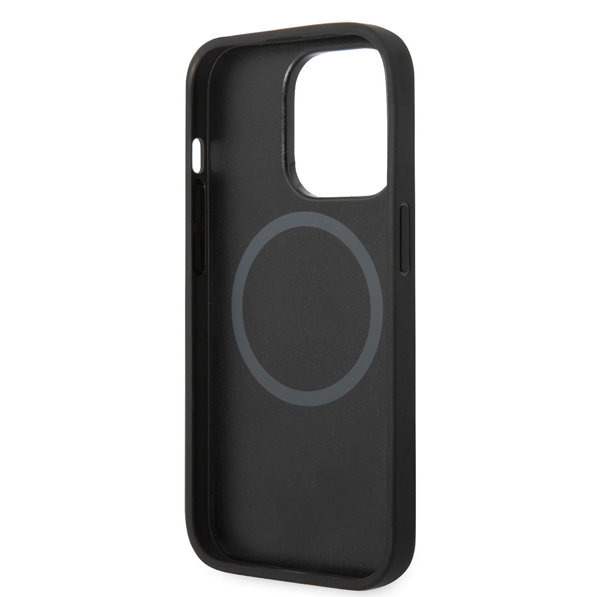 Apple iPhone 14 Pro Max Case Ferrari M-safe Charging Feature Carbon Italian Flag Design Cover Black