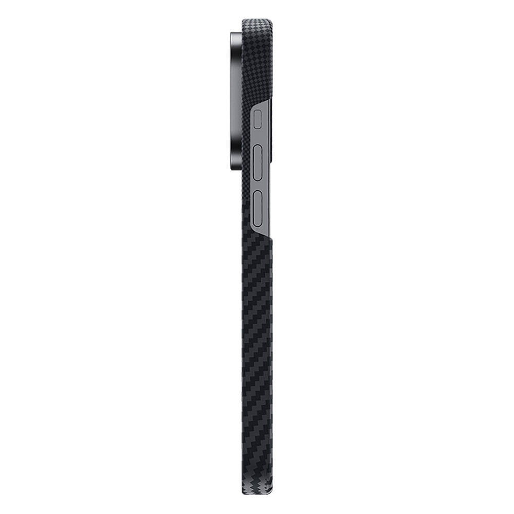 Apple iPhone 14 Pro Max Case M-safe Charging Carbon Fiber Benks Montage ArmorAir Kevlar Cover Black