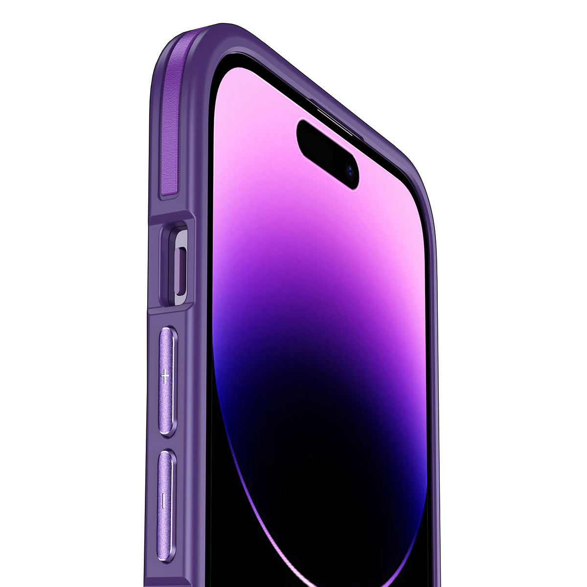 Apple iPhone 14 Pro Max Kılıf M-safe Şarj Özellikli Mat Görünümlü Wlons Vevo Kapak Gümüş