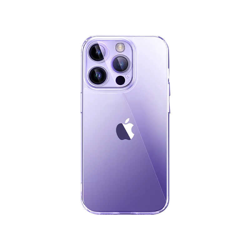 Apple iPhone 14 Pro Max Case Transparent Airbag Design Wiwu ZCC-108 Concise Series Cover Colorless