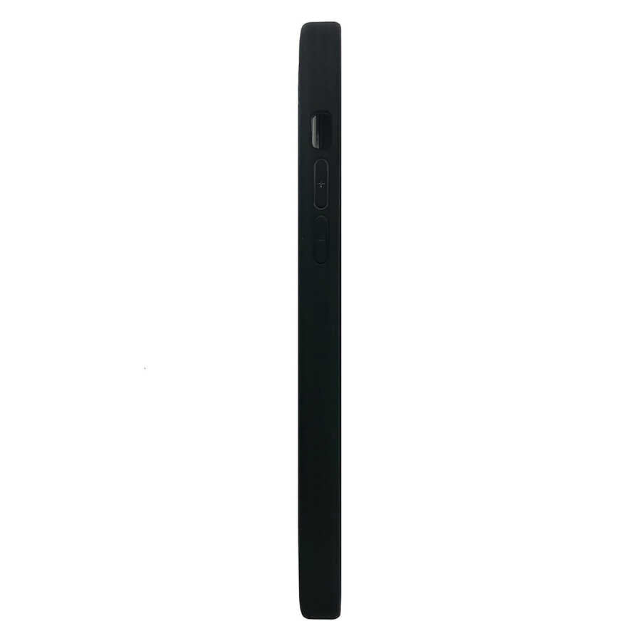 Apple iPhone 14 Pro Max Kılıf Soft Deri Metal Kamera Çerçeveli Kajsa Litchi Kapak Siyah