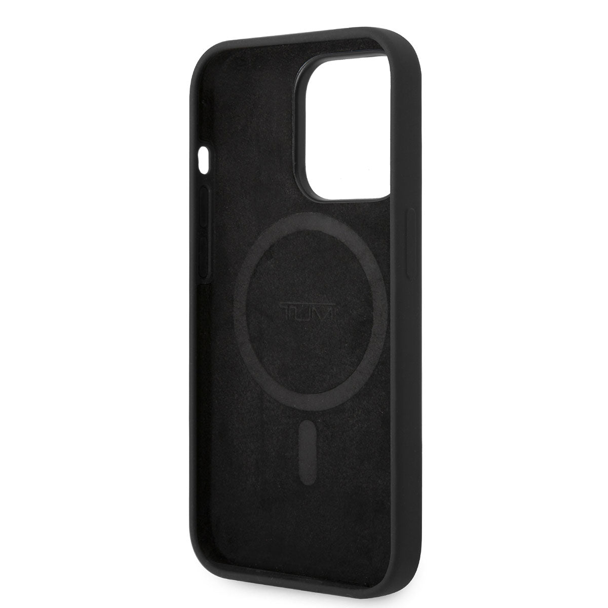 Apple iPhone 14 Pro Max Case TUMI M-safe Charging Liquid Silicone Cover Black