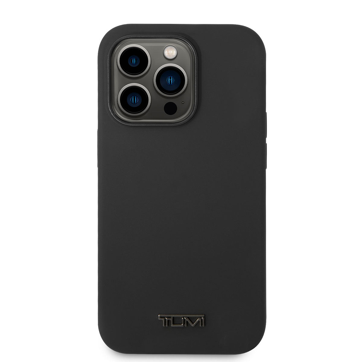 Apple iPhone 14 Pro Max Case TUMI M-safe Charging Liquid Silicone Cover Black