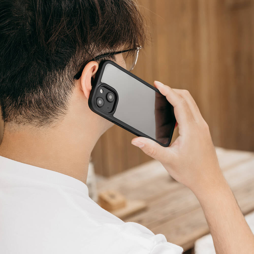 Apple iPhone 14 Pro Max Kılıf Ultra İnce Şok Önleyicili Lisanslı Switcheasy Aero Plus Kapak Siyah