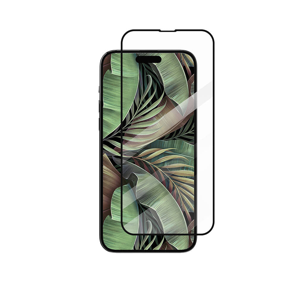 Apple iPhone 14 Pro Oleofobik Temperli Ultra HD Lisanslı Switcheasy Vetro 9H Cam Ekran Koruyucu Renksiz