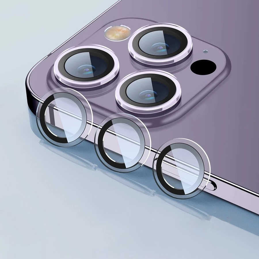 Apple iPhone 14 Pro Zore CL-07 Kamera Lens Koruyucu