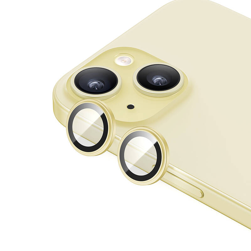 Apple iPhone 15 Benks King Kong Corning Camera Lens Protector Green