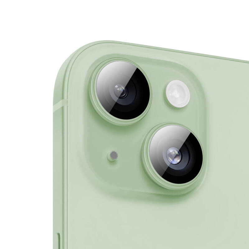 Apple iPhone 15 Benks King Kong Corning Camera Lens Protector Green
