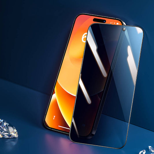 Apple iPhone 15 Hidrofobik Ve Oleofobik Özellikli Benks Privacy Air Shield Ekran Koruyucu 10'lu Paket Şeffaf