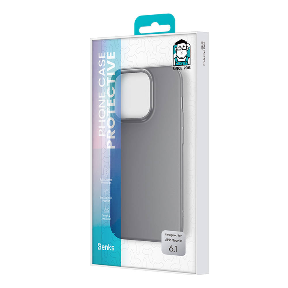 Apple iPhone 15 Case Benks Ultra Thin PC Cover Black
