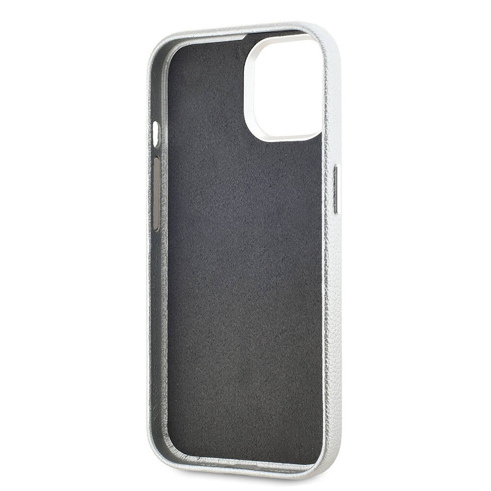 Apple iPhone 15 Case Karl Lagerfeld Original Licensed KL Written Hotel Cover Black