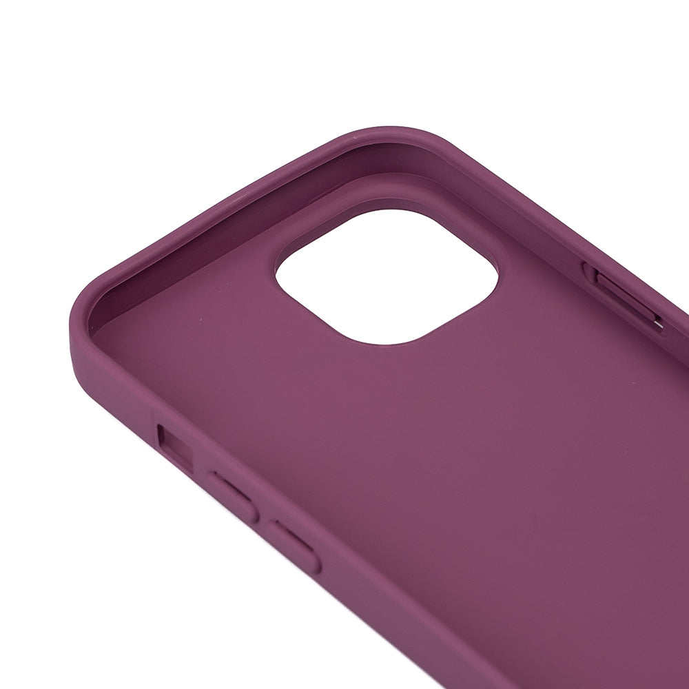 Apple iPhone 15 Case Zore Bias Silicone Lilac