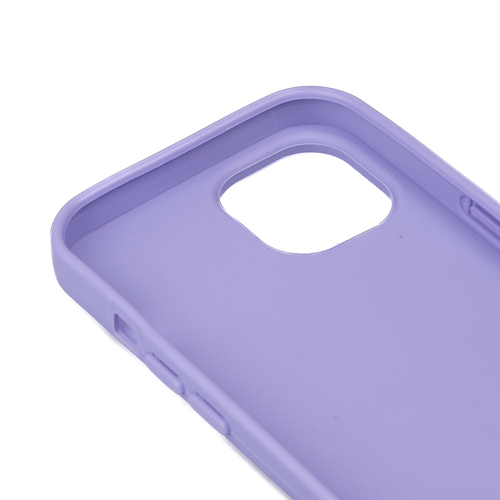 Apple iPhone 15 Case Zore Bias Silicone Lilac