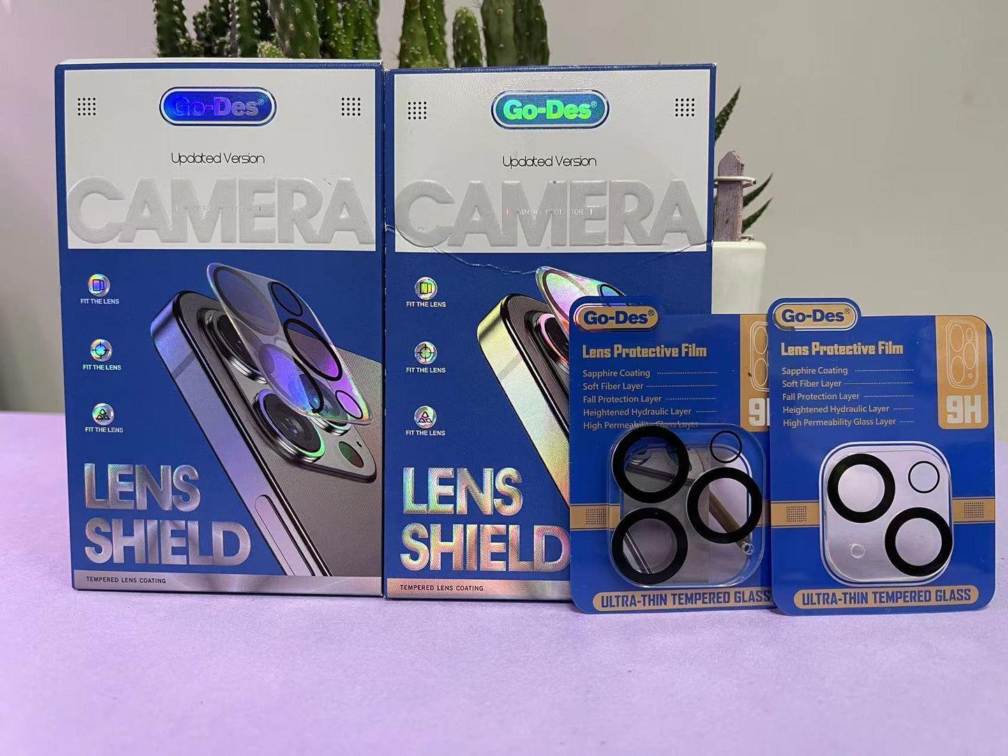 Apple iPhone 15 Plus Go Des Lens Shield CL-14 Camera Lens Protector Colorless