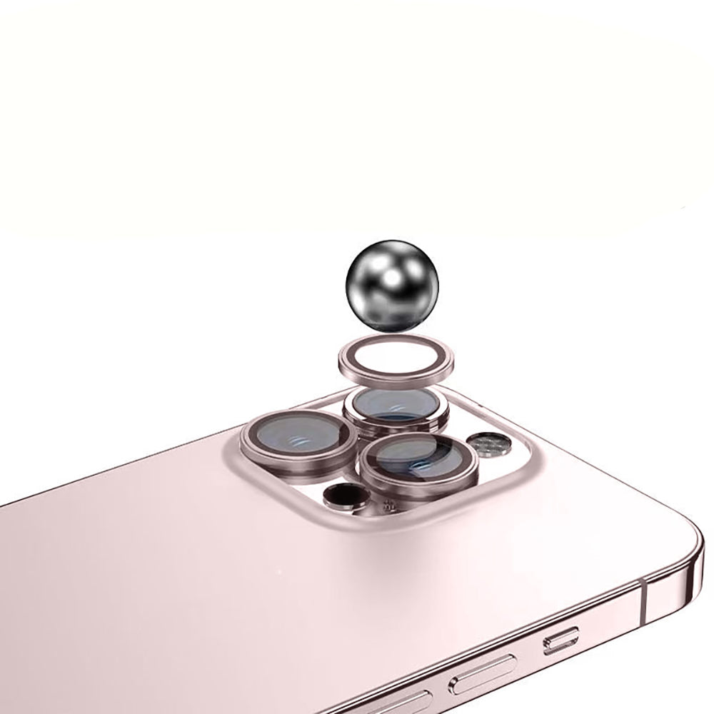 Apple iPhone 15 Plus Zore Micro Camera Lens Protector Rose Gold