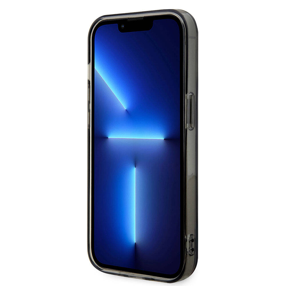 Apple iPhone 15 Pro Case BMW M-safe Charging Feature Transparent IML Signature Original Licensed Cover Blue