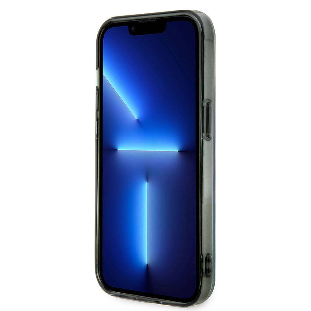 Apple iPhone 15 Pro Case BMW M-safe Charging Feature Transparent Color Transition Iridescent Original Licensed Cover Mixed