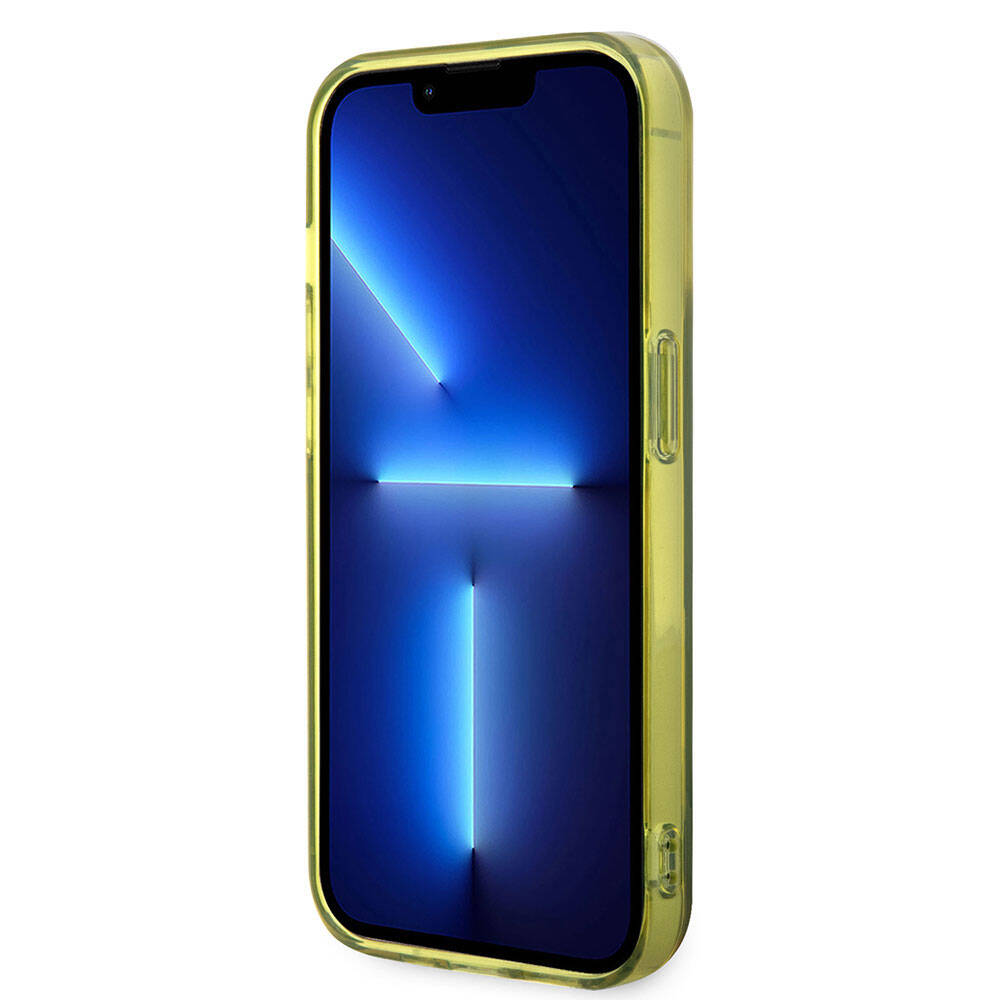Apple iPhone 15 Pro Kılıf BMW M-safe Şarj Özellikli Transparan Tricolor Stripes Orjinal Lisanslı Kapak Gri