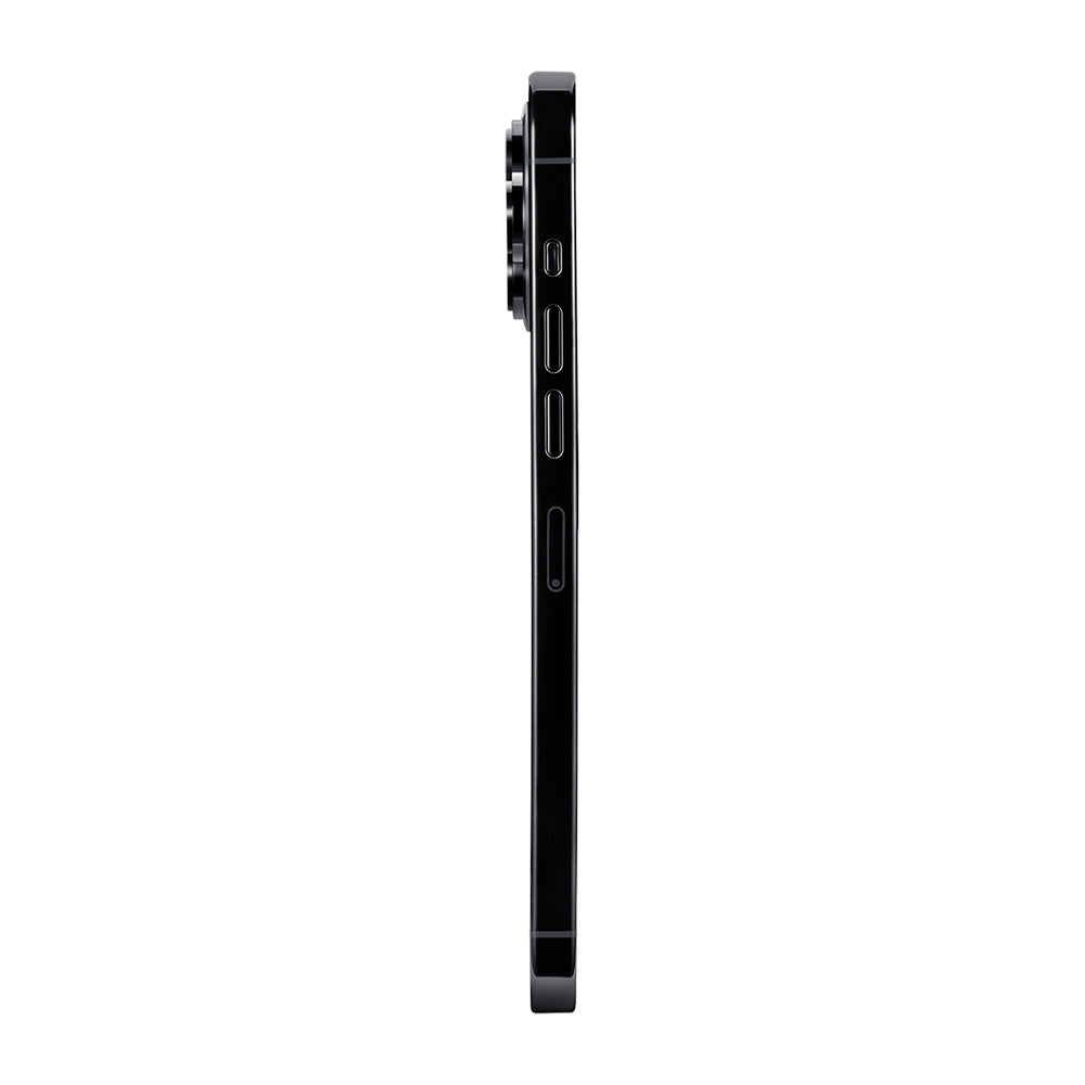 Apple iPhone 15 Pro Kılıf M-safe Şarj Özellikli 600D Aramid Fiber Pitaka Tactile Woven Orchestra Serisi Overture Kapak Siyah-Yeşil