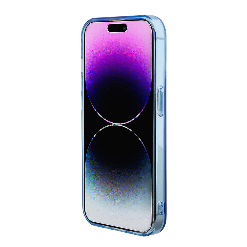 Apple iPhone 15 Pro Case US Polo Assn. Original Licensed M-safe Charging Transparent Design Cover Purple