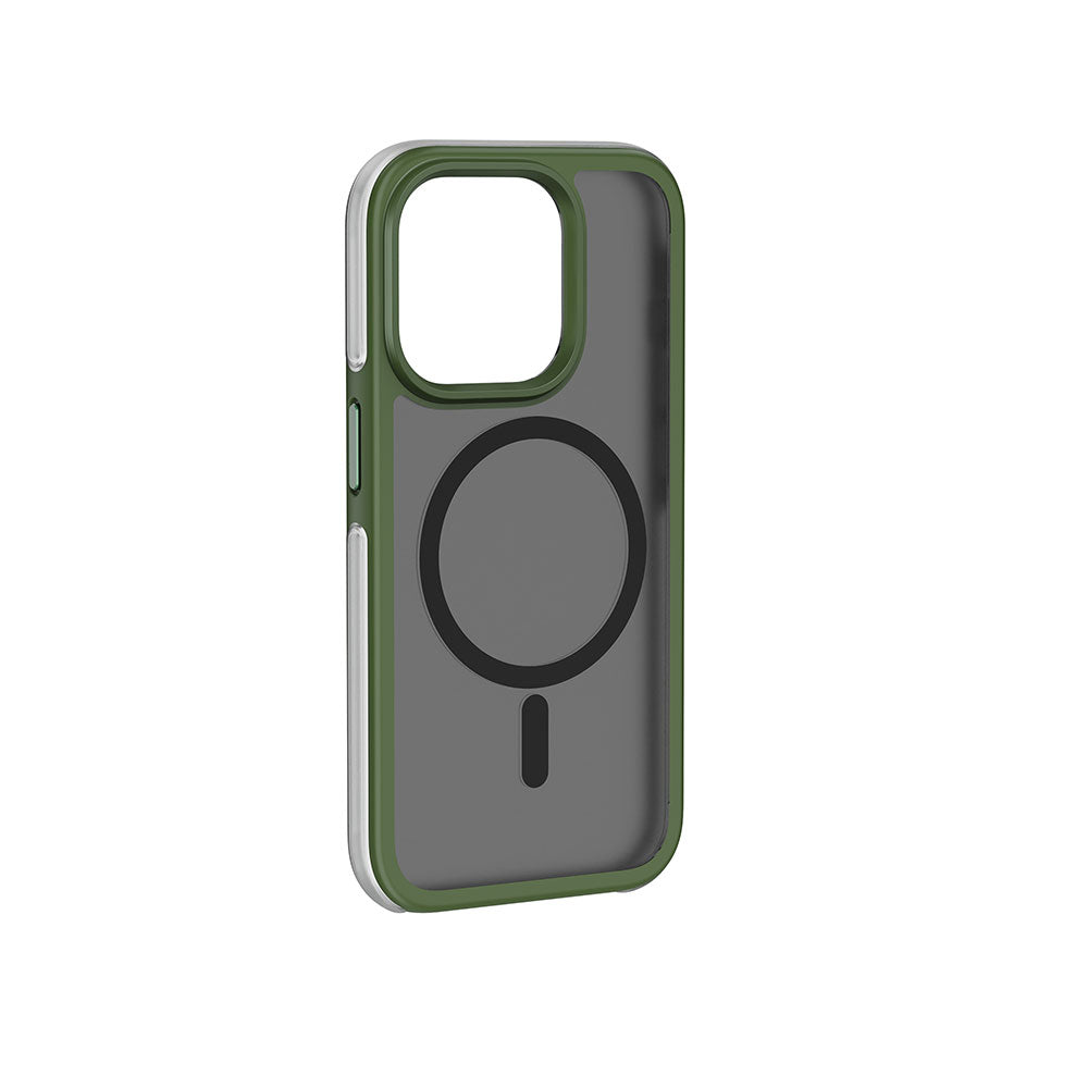 Apple iPhone 15 Pro Case Wiwu ZKK-012 M-safe Charging Air Cushion Cover Green