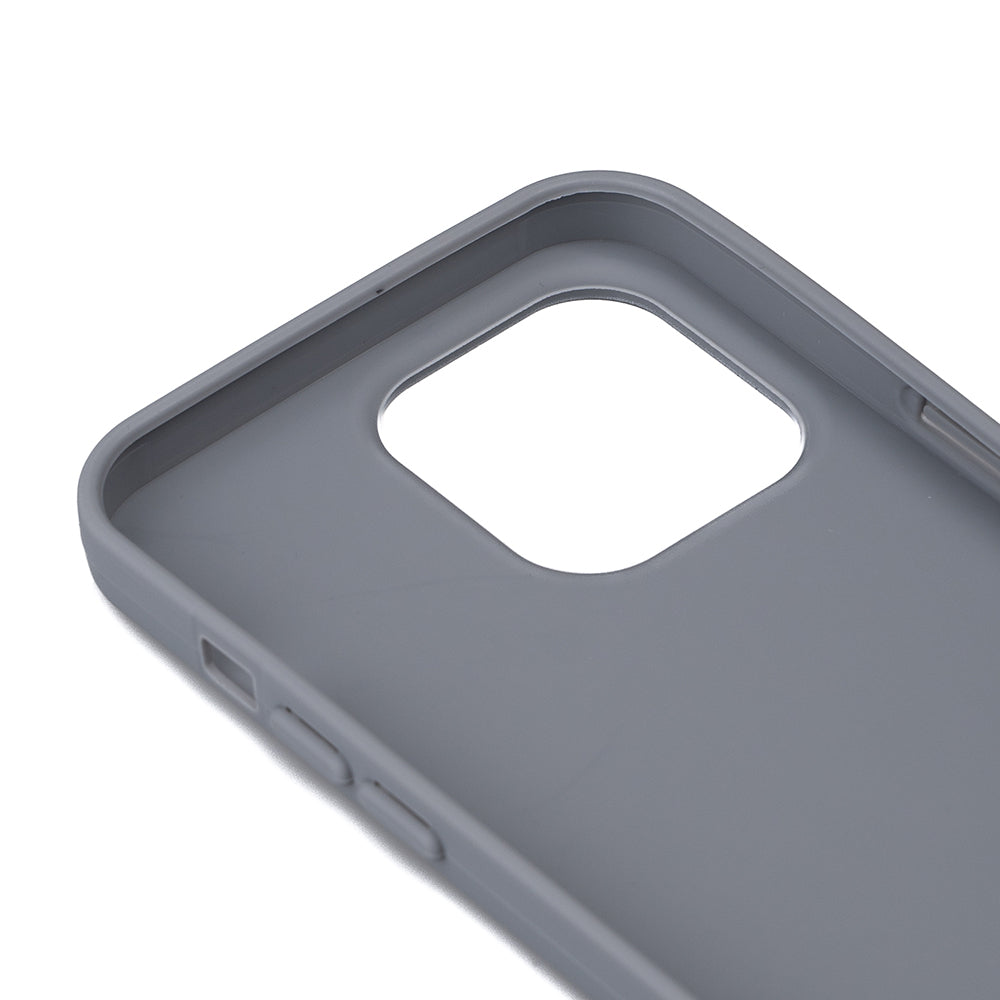 Apple iPhone 15 Pro Case Zore Bias Silicone Gray