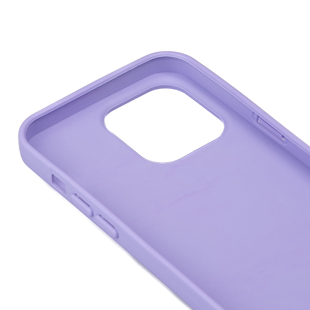 Apple iPhone 15 Pro Case Zore Bias Silicone Lilac